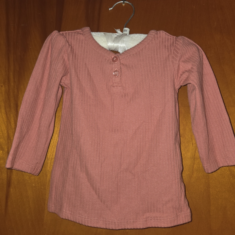 Garanimals Dusty Pink Long Sleeve Tee